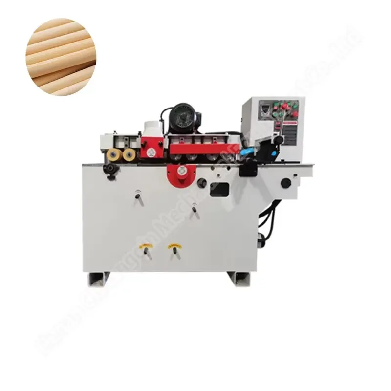 2026 Automatic Wood Pole Shaping For Craft Sticks Round Rod Making Machine Wooden
