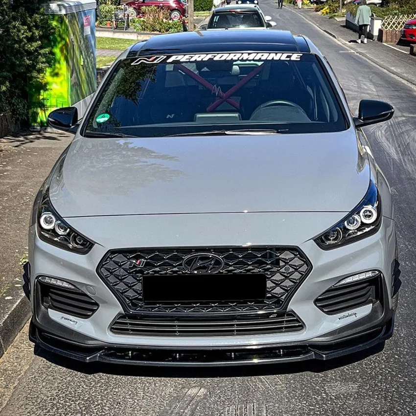 Suitable for modern I30N MK3 MK3.5 2017 + front bar front lip front shovel exterior modification