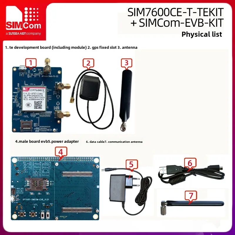 Comunicazione SIMCOM core SIM7070G-TE versione di sviluppo core gsp Beidou posizionamento cintura NB 2g versione globale