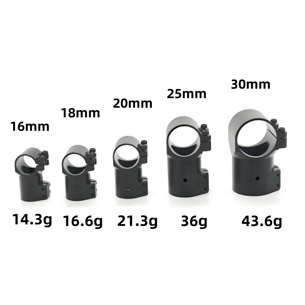 Connecteur de pied de train d'atterrissage à trois voies en alliage d'aluminium, 1 pièce, 16mm 18mm 20mm 25mm 30mm, protection des plantes, accessoires UAV