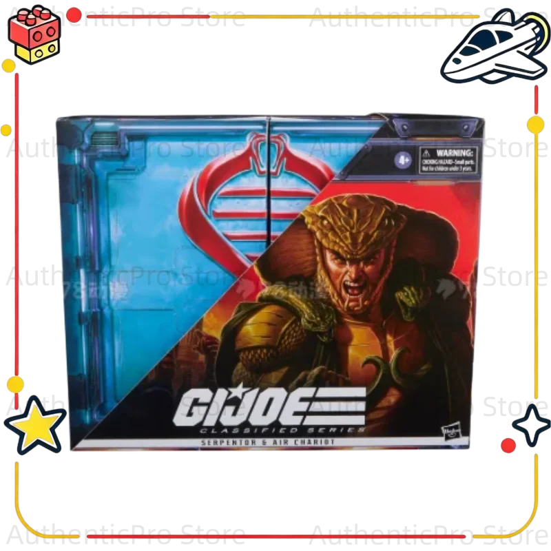 Original Hasbro G.I. Joe Classified Series SERPENTOR G AIR CHARIOT Anime Figures Toys Models Collection