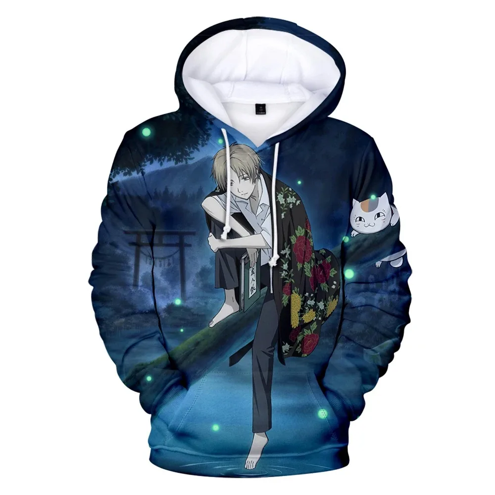 Yuujinchou 3D Hoodie Sportswear for Women and Men, Harajuku Street Costume, Japanese Anime Cosplay