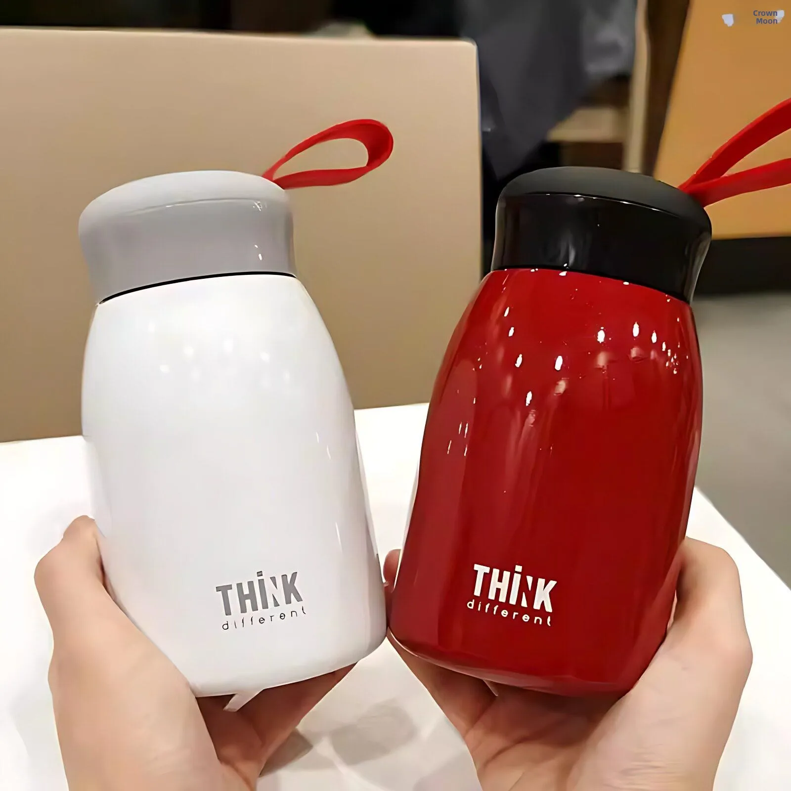 

Portable Insulated Cup High Aesthetic Value Simple Design Large Belly Business Style for Men And Women Student Water Cup
