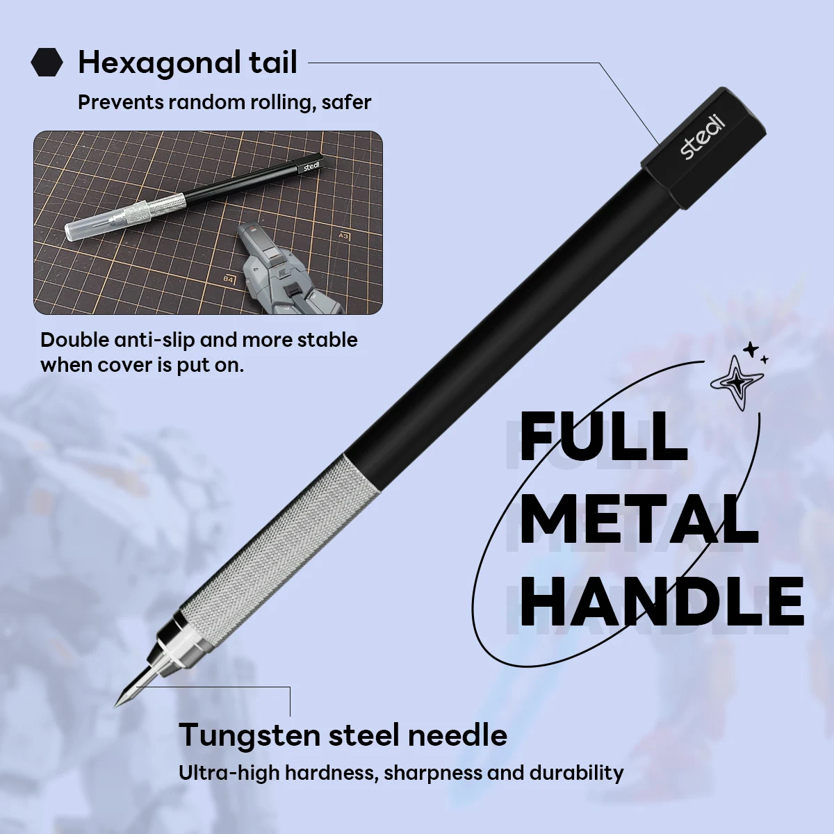 Stedi Tungsten Steel Positioning Scribing Needle Set Model Marking and Positioning Tools