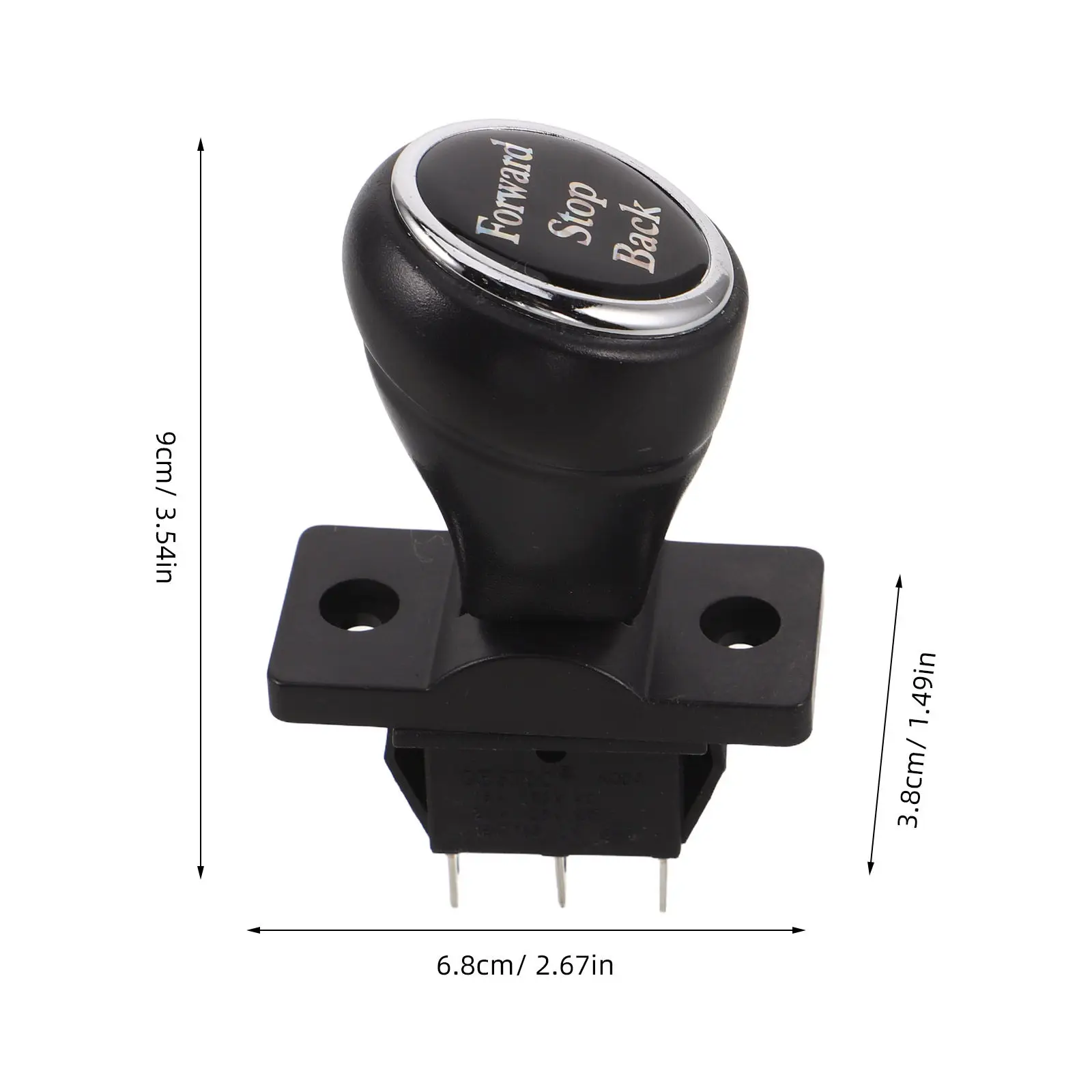 Kids Electric Car Forward Reverse Shift Rod Replacement Automatic Reset Joystick Switch for Children Electric Powered Cars Gear