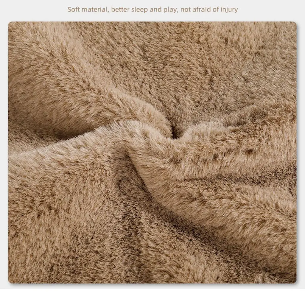 أرجوحة هامستر قطنية للحيوانات الأليفة الصغيرة ، سرير معلق بثلاث طبقات ، منزل دافئ ، نفق للشينشيلا والقوارض ، ملحقات القفص #5