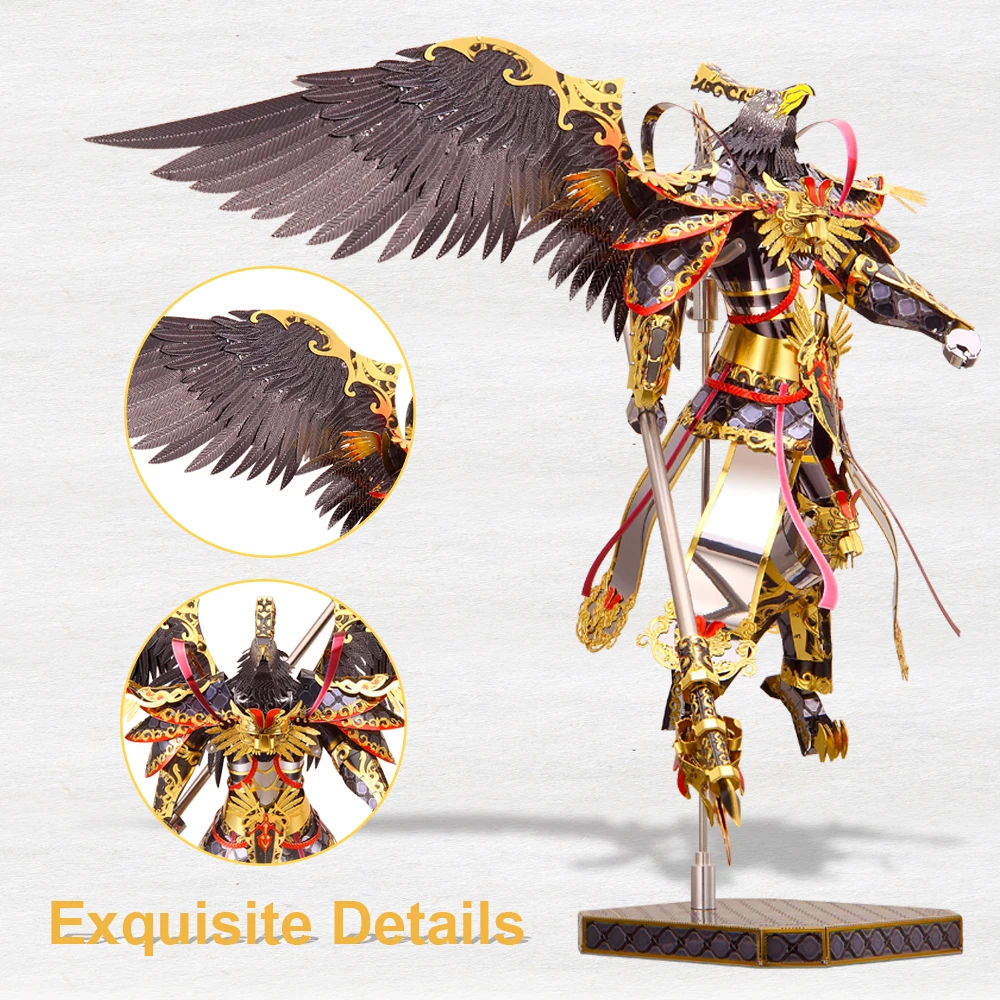 Piececool 3D Metal Puzzle Garuda Assembly Model Kits Jigsaw DIY Toys BrainTeaser Home Decoration