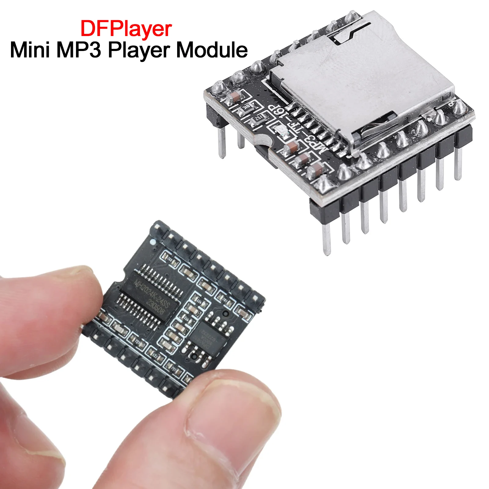 DFPlayer Mini MP3 Player Module V3.0 16P TF Card U Disk Mini MP3 DF Player Audio Voice Module Board