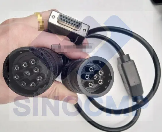 1 ST 9 & 6 Pin ET3 Connector Kabel Voor CAT Diagnostic Adapter ET-III 317-7485 Datalijn met 3 maanden garantie