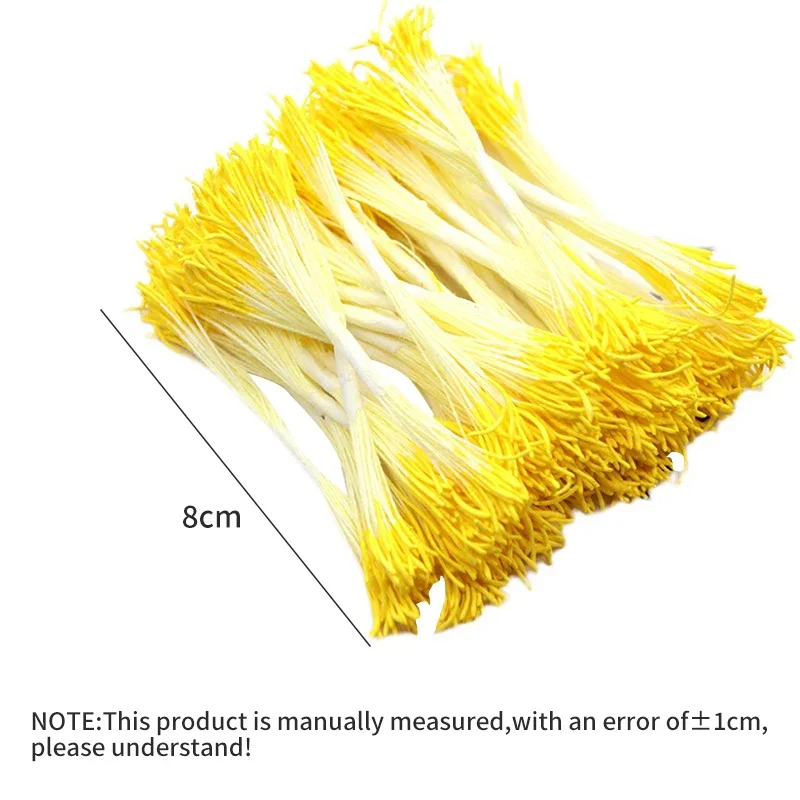 20pcs Handcraft Simulation Flower Stamen DIY Ornaments Handmade Material Flower Core Decoration Artificial Flower Accessories