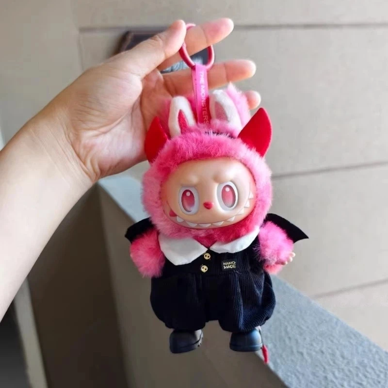 For Labubu Clothes Doll Cosplay Little Devil Halloween Decoration DIY Props Peripheral Accessories Children's Toys Birthday Gift