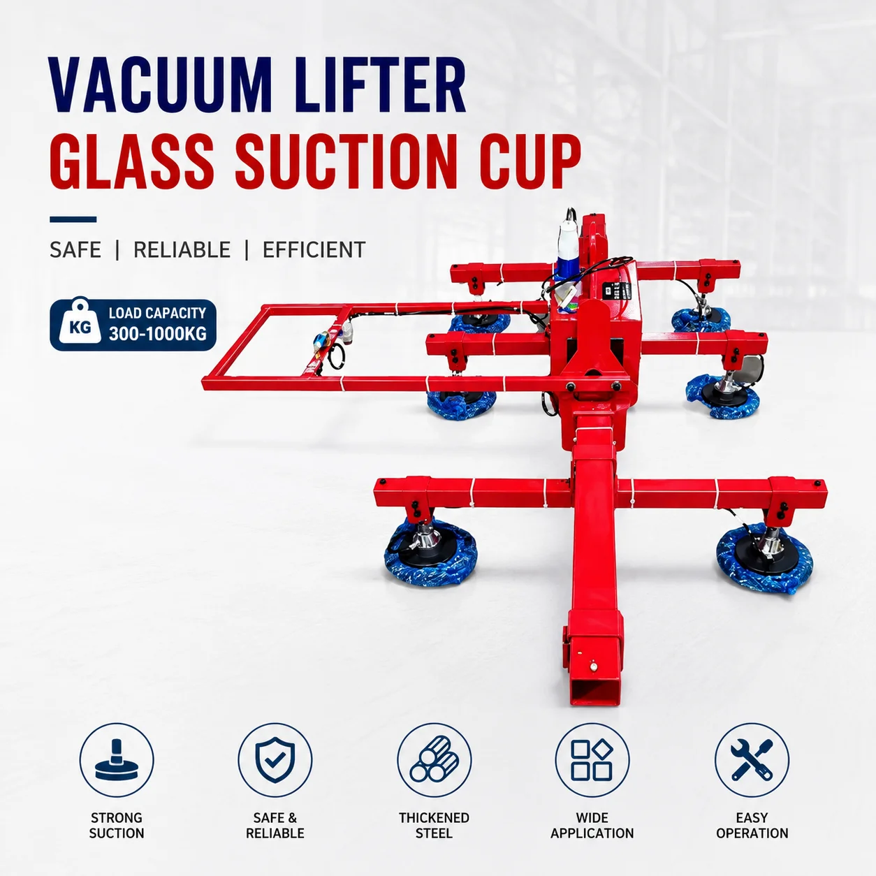 

Cheap Price Hand Marble Suction Cup Vacuum Lifter For Metal Plate