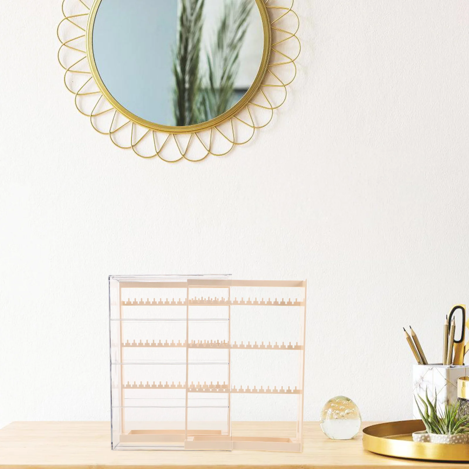 

Элегантный органайзер для ювелирных изделий, изысканные серьги, ожерелье, браслет, дисплей для хранения, башня, подставка, многофункциональная защита от брезента