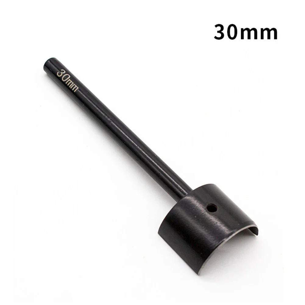 Hand Tool For Leather Half Round Punches Hand Tool Use Arc-shaped Punch Black Color Easy To Use Optional Sizes For Belt Strap