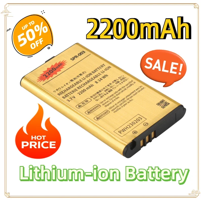 2200mAh SPR-003 Lithium-ion Battery For Nintendo 3DS New 3DS 2015 LL XL Battery