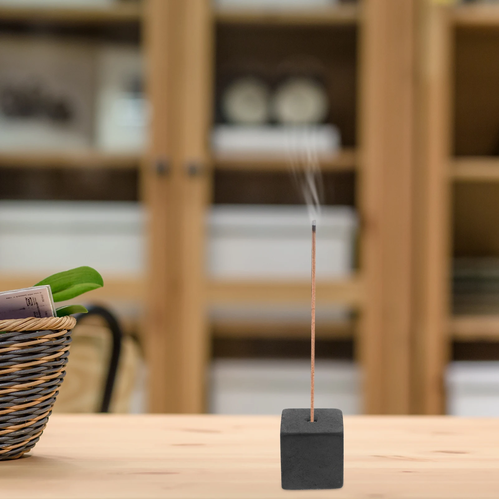 

4pcs Marble Incense Holder Square Zen Burner Stand For Home Office Yoga Studio Decor Incense Burner Accessories Plate Censer