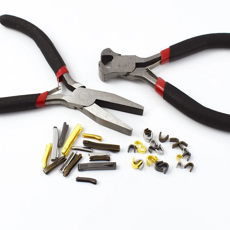 3# 5# 8# Meetee Zipper Repair Kits Clothes Bags Zips Disassembly Tool Non-slip Zippers Tail Stopper Pliers Plug Fastener Clip - Image 2