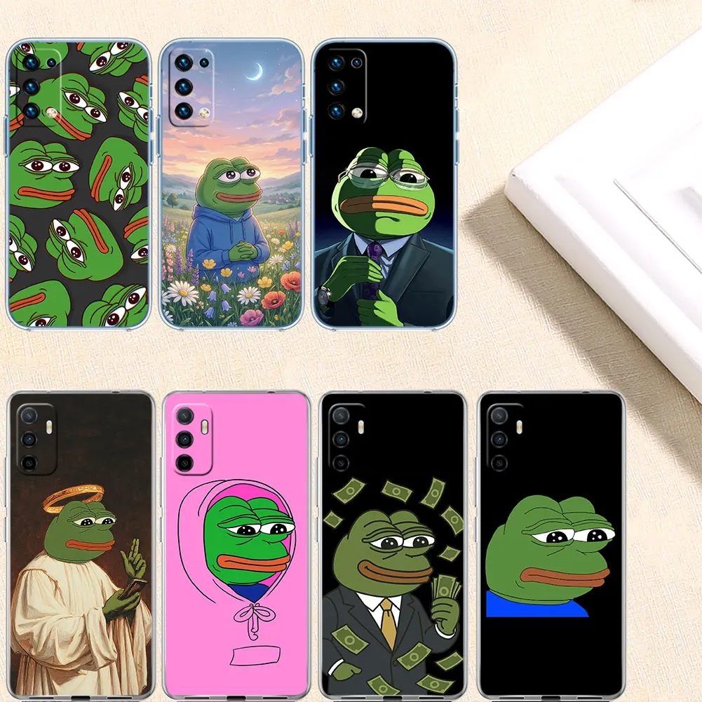 UT16 Frogs CartoonP-Pepes Phone Case for Motorola Moto G40 G04 G05 One Ace Action  Fusion + Plus Hyper Macro Vision Zoom view 3