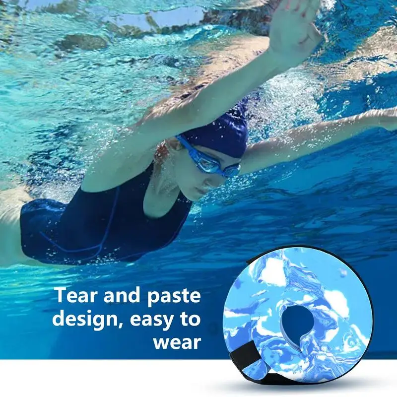الذراع يطفو للبالغين السباحة الذراع العصابات أجنحة المياه الحرس حلقة تعويم الأكمام للرجال المراهقين الكبار الشاطئ السباحة دعم