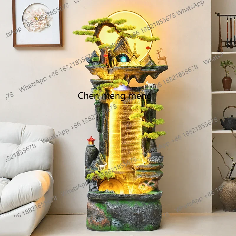 zq10 Flow circulation landing lucky ornaments fountain rockery office interior and exterior landscape new home gifts