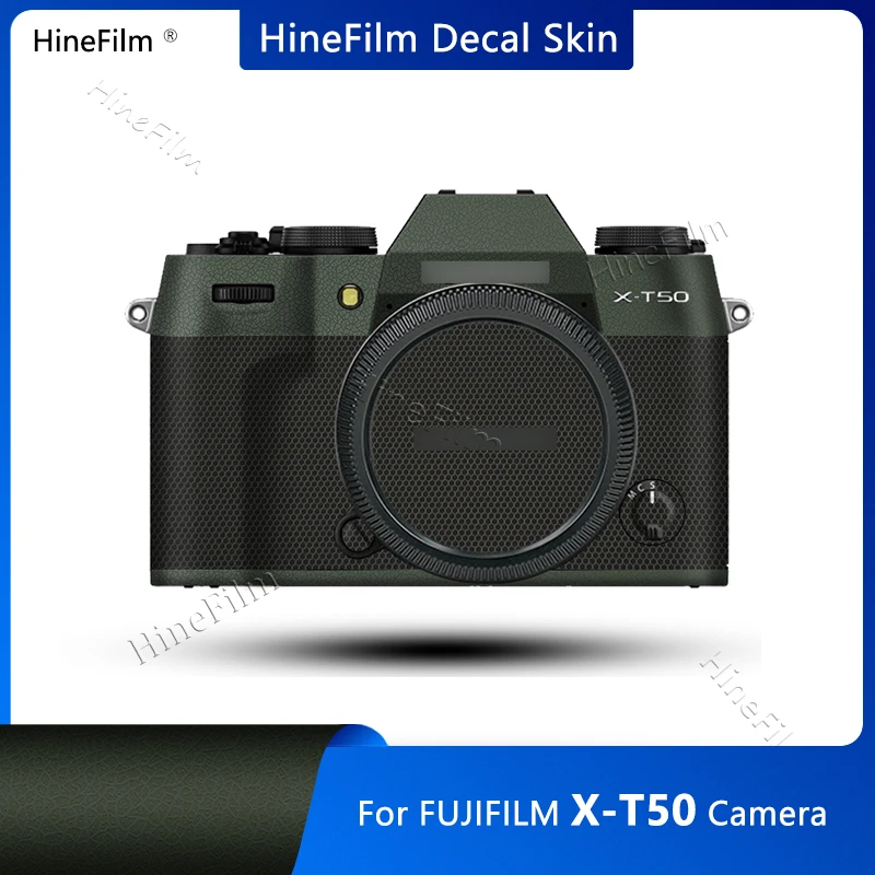 Hinefilm Skin for Fujifilm X-T50 Camera Decal Skin Fuji xt50 Wrap Cover x t50 Camera Premium xt-50 Camera Wraps Cases