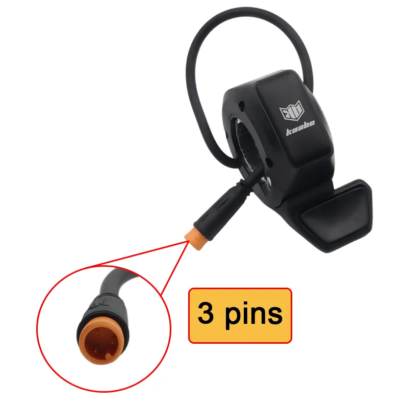 Original Switch Button with New Thumb Throttle Kit for Kaabo Mantis X/Mantis 10 V3 Wolf Series Electric Scooter Throttle Switch - view 4