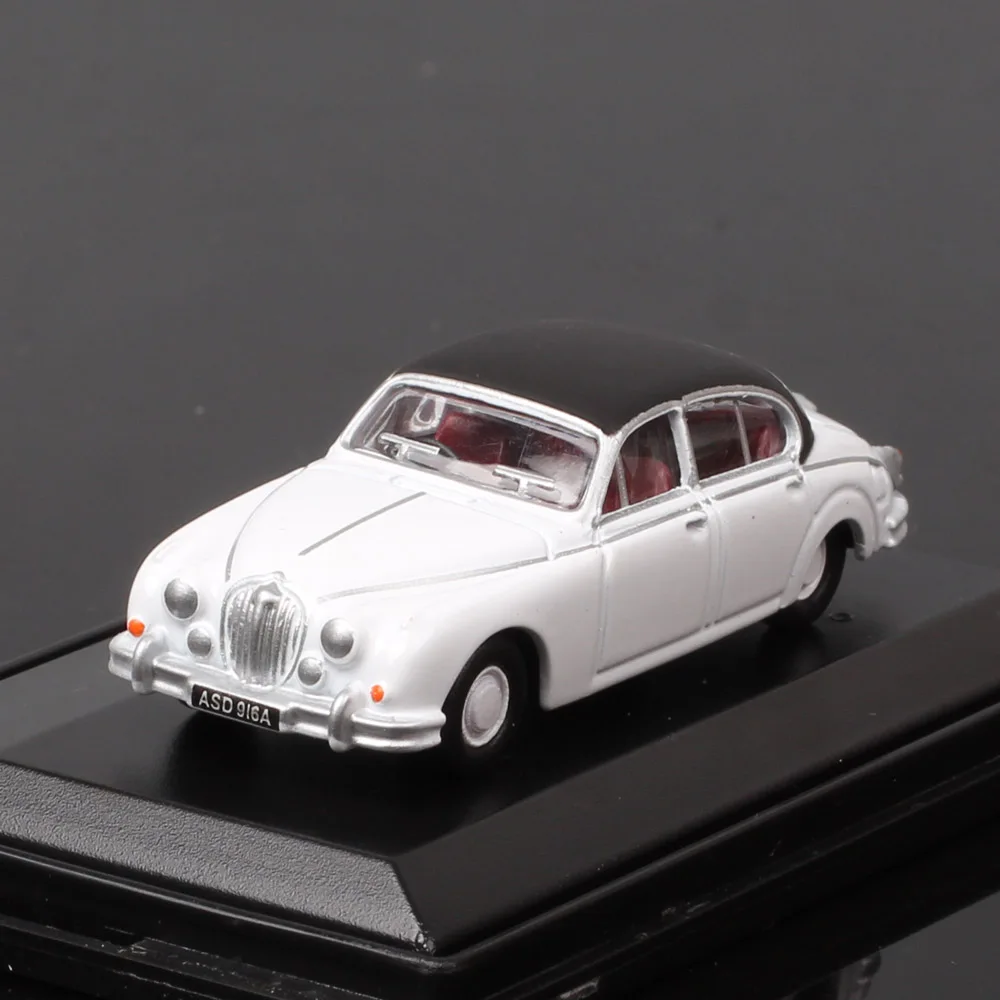 

1/76 масштаб OO железная дорога Классический Jaguar MKII R7077 литая модель автомобиля игрушечный грузовик автомобили Hornby SA миниатюры белый Оксфорд