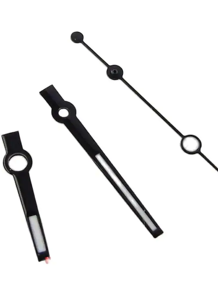 Black edge watch Hands fit Japan NH35A NH36A movement date just