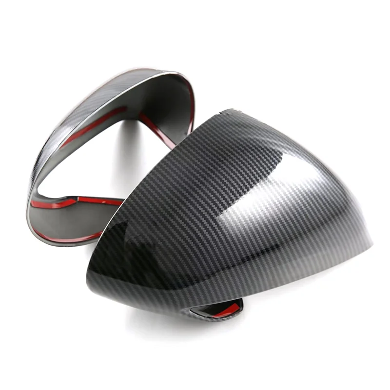 

Carbon Fiber Look Side Door Rearview Mirror Cover Trim Cap Protective For BYD Dolphin Mini/BYD Seagull