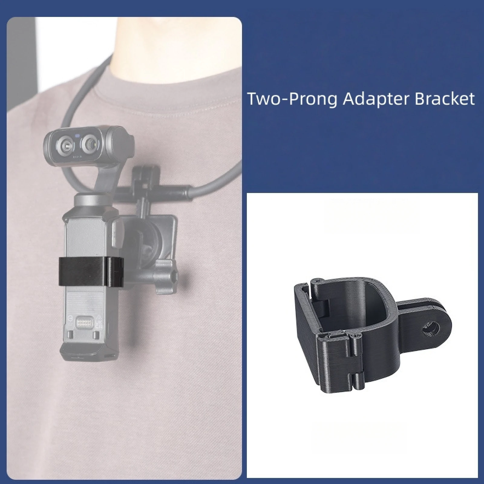 Neck Mount For Insta360 Luna Ultra Camera Remote Control Mount Wrist Strap and First-Person View Neck Mount - view 4