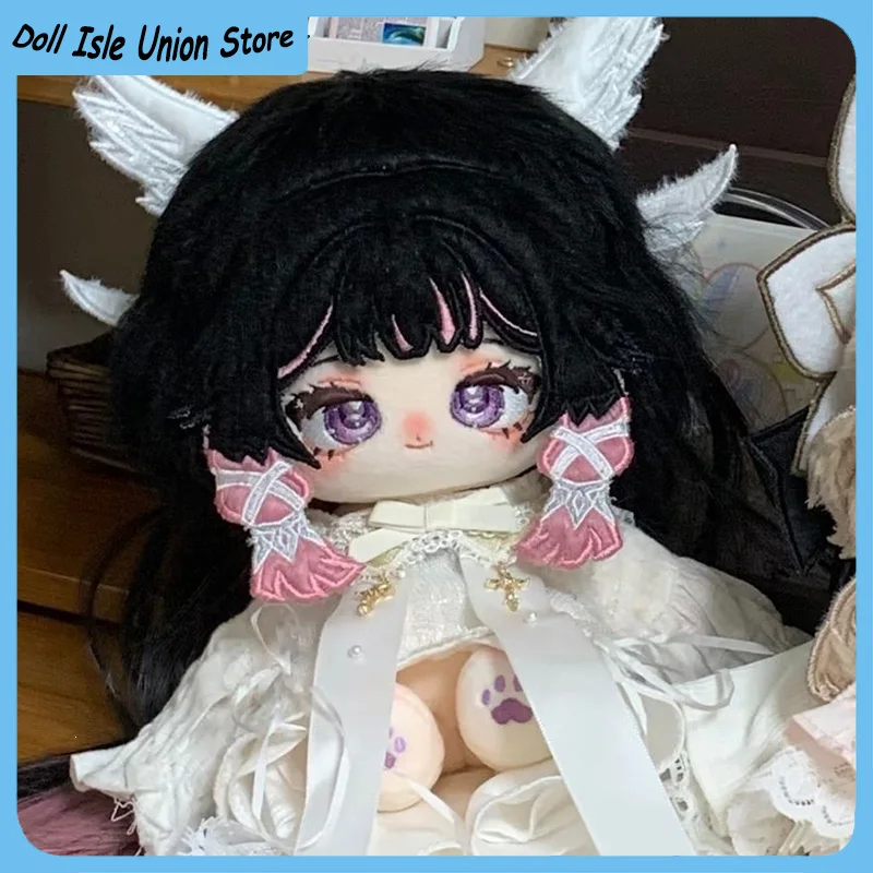 

Game Genshin Impact Columbina Hyposelenia Damselette Kawaii 20cm Cotton Doll Cartoon Plush Stuffed Toy Dress Up Plushie