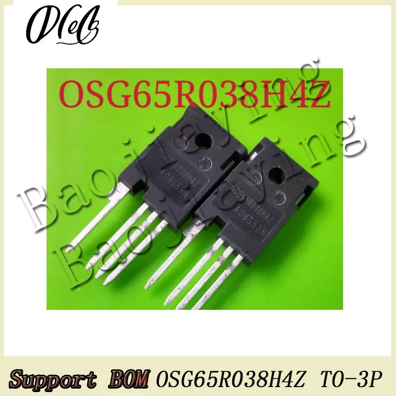 5PCS/Lot OSG65R038H4Z High Power MOS TO-247-4 IGBT For New energy charger