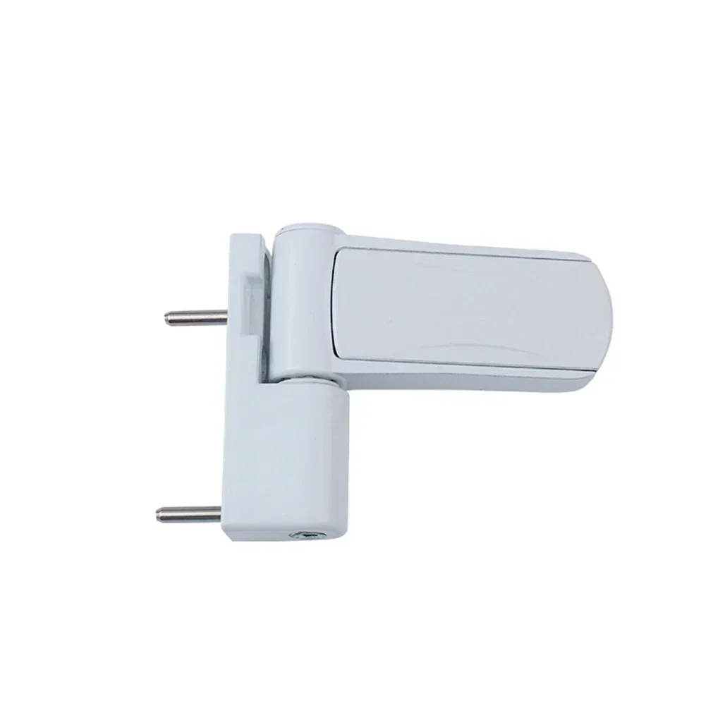 Bisagra de bandera de puerta UPVC tríada ajustable para puertas de doble acristalamiento bisagra perfil de aluminio bisagra de amortiguador silencioso hidráulico blanco