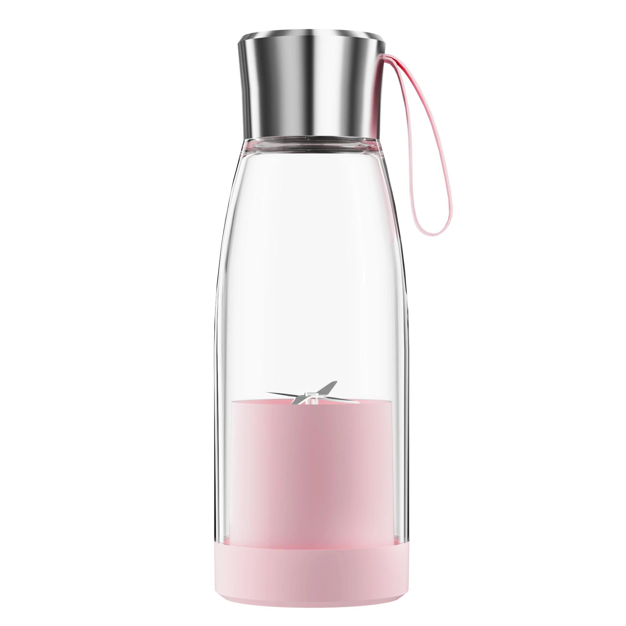 

Newly Design Household Portable Juicer Blender Household Fruit Mixer- Six Blades in 3D 450ml USB Juicer Cup