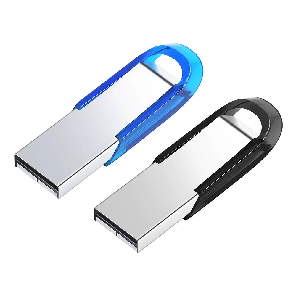 

Оригинальный синий USB-накопитель, металлический флэш-накопитель, черный, 128 ГБ, 64 ГБ, 32 ГБ, 32 ГБ, USB 2,0 U-диск для компьютера, подарок
