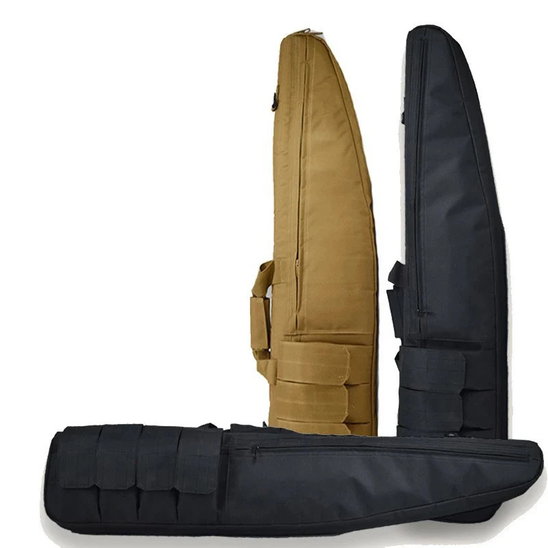 Bolsa para pistola de caza Oxford 600D, funda para Rifle de alta resistencia de 118cm, bolsa de transporte para Rifle táctico