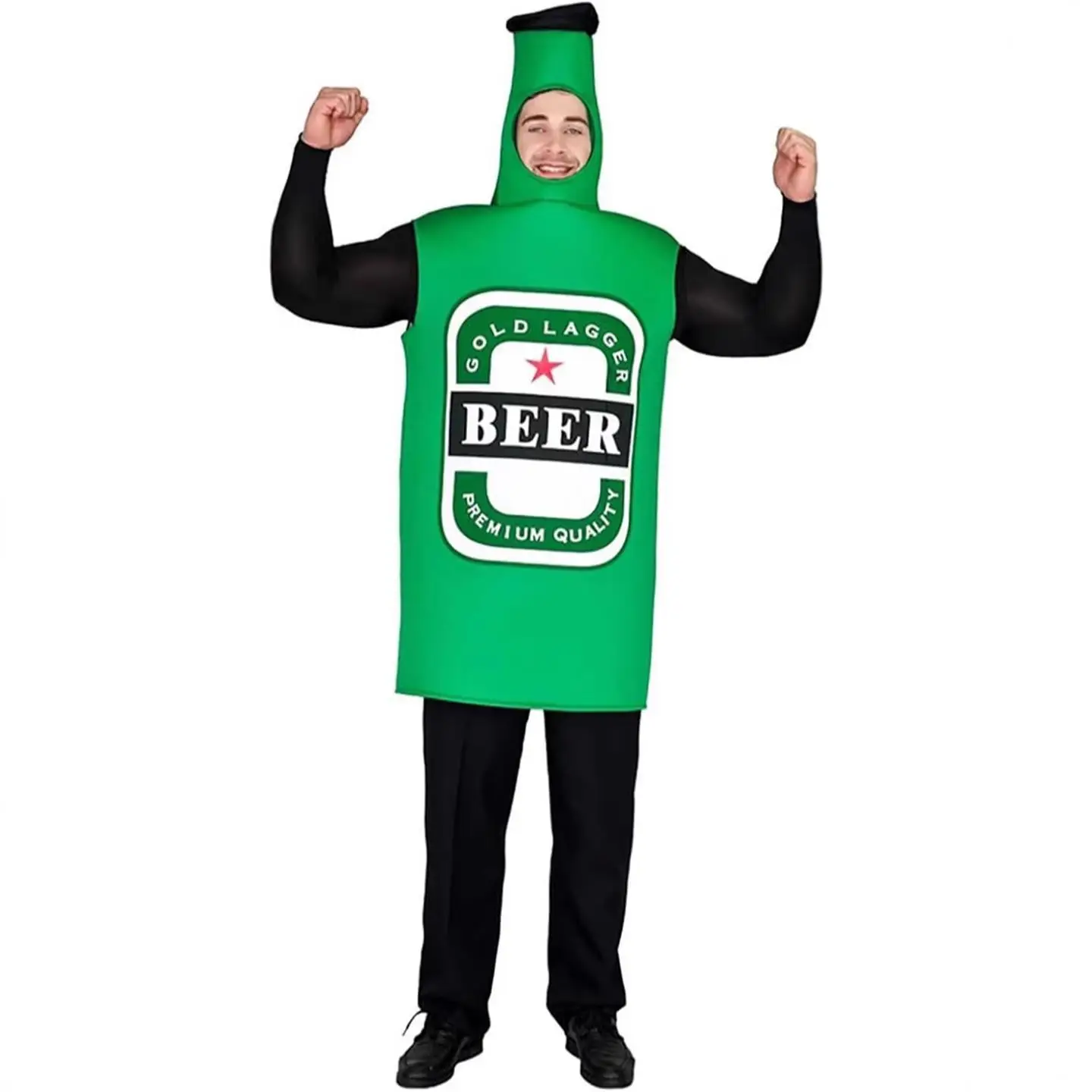 

Хэллоуин Новый Пивной Костюм Для Взрослых Пар Кампус Представление Веселая Сценическая Одежда Заказ в Сто Ти очень Размер Для Взрослых