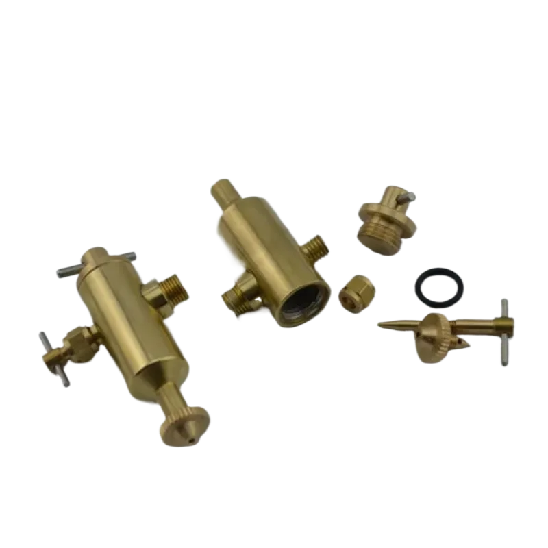 Oil cup for steam engine model lubrication