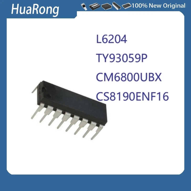 5PCS/LOT      L6204   TY93059P TY93059   CS8190ENF16   CS8190ENF   CS-8190   CS8190     CM6800UBX    DIP16