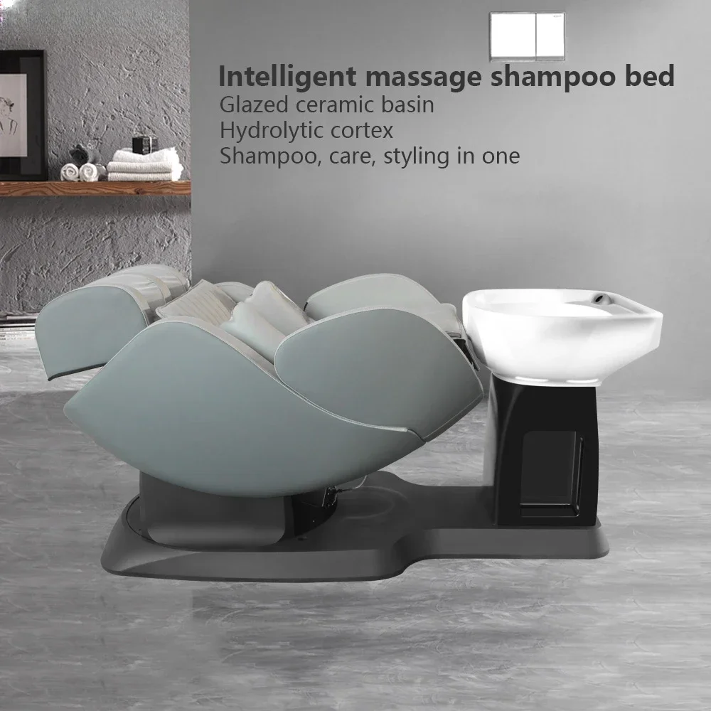 European Best Quality Head Water Therapy Head Treatment Hair Salon Waiting Shampoo Bed