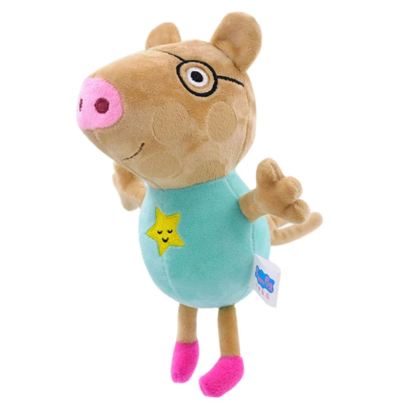 Peppa Pig Girls Gift George Pig Family Stuffed Toys Mr Dinosaur