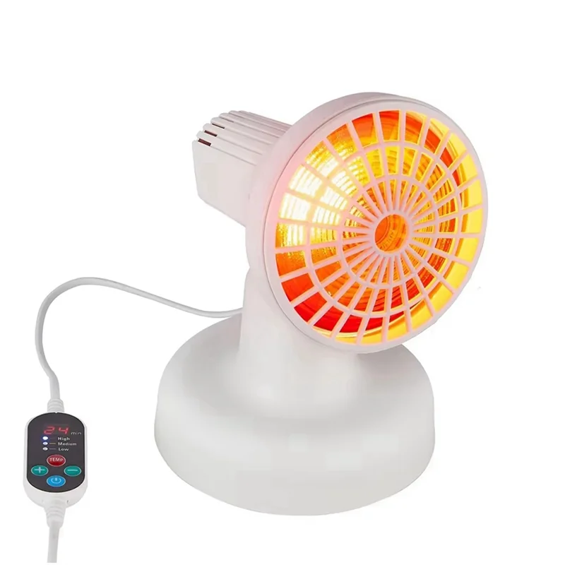 Lampy na podczerwień, lampy grzewcze do fototerapii w bliskiej podczerwieni do domowej pielęgnacji skóry, wtyczka EV AC 230 V wtyczka EU-[Qahk]