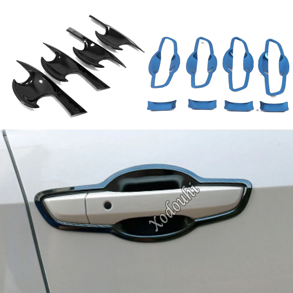 

Car Cover Trim ABS/Steel External Door Bowl Armrest Stick Lamp Molding Lamp For Honda Civic 10th 2016 2017 2018 2019 2020 2021