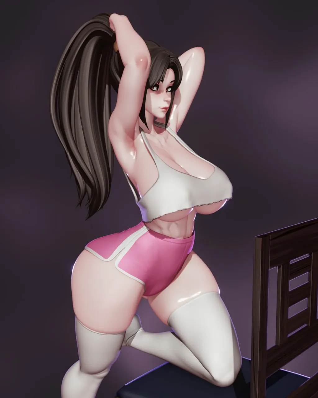 

NSFW Sexy Mai Rushzilla Resin Model Kit 3d Printing Doll 1/24 Unassembled Resin Figure Statue Kits Unpainted Toy Gk Play Set