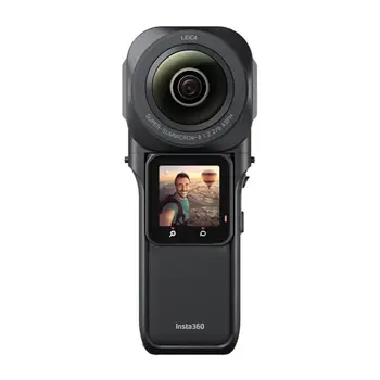 كاميرا Insta360 ONE RS مقاس 1 بوصة، إصدار 360، بدقة 6K تقريبًا، كاميرا أكشن بتقنية الواقع الافتراضي، مع عصا سيلفي. 10 best sales كاميرا إنستا 360 وان آر إس 1 بوصة - №8
