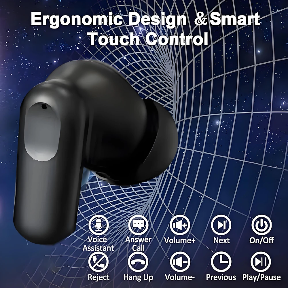 سماعات أذن ميوزيك كينج TWS Air Earphone Pods Buds سماعات أذن لاسلكية داخل الأذن Pro 2 لهاتف Apple Iphone Xiaomi Samsung Buds