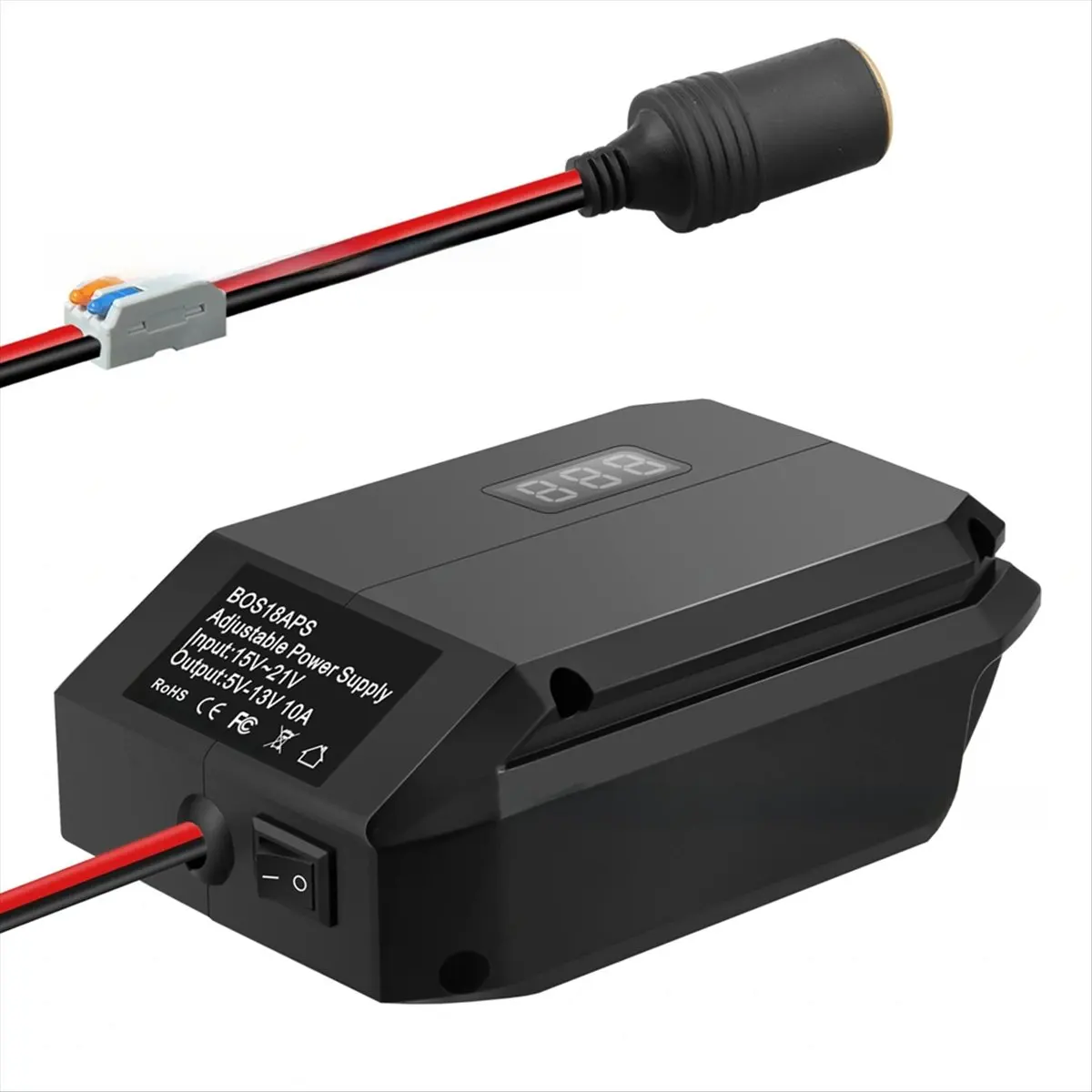 HGHO For 18V Battery,18V To12V Battery Adapter , Converter Regulator