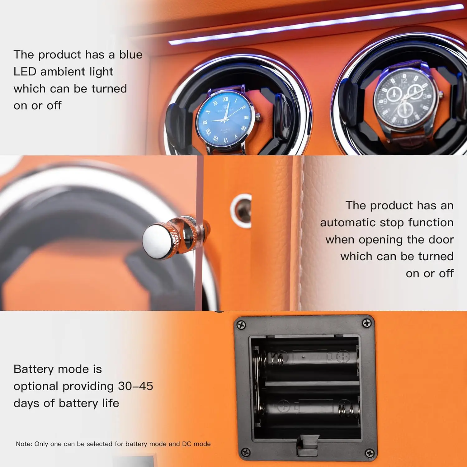 

Устройство намотки часов для автоматических часов 2/4/6/9, изготовление высококачественной кожи, супер тихий двигатель, два режима мощности, новая популярность