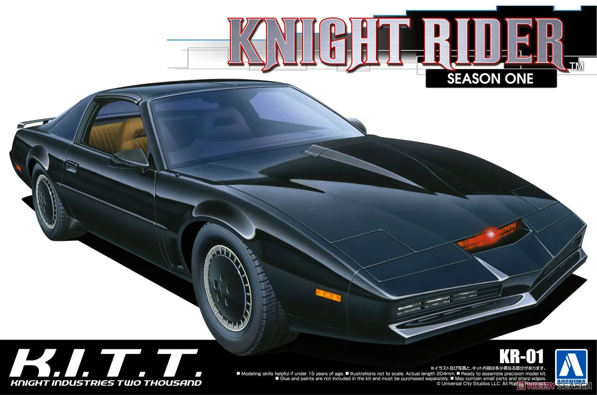 

Aoshima 06320/06321 Static Assembled Car Model Toy 1/24 Scale For Knight Rider 2000 K.I.T.T. 1st Season Car Model Kit