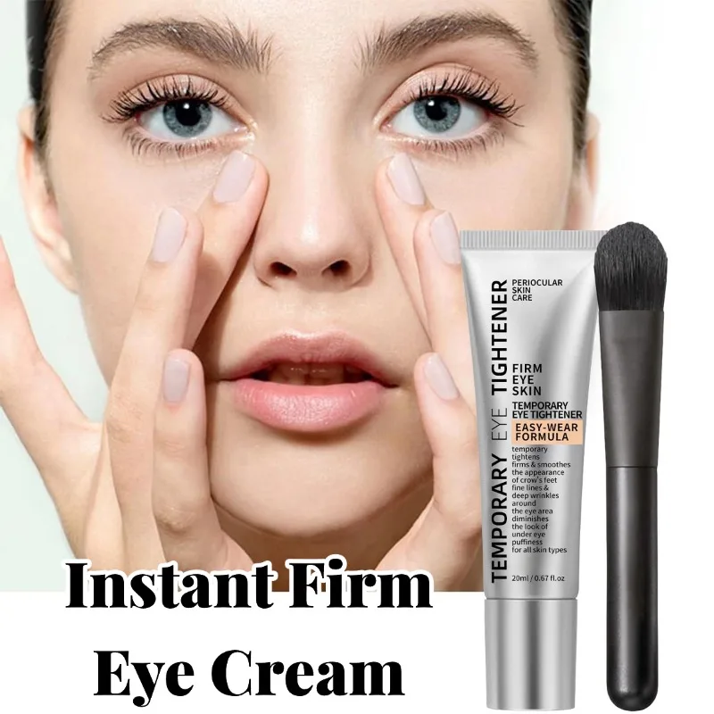 Crema per gli occhi a stringere istantanea Aiuta il sollevamento antirughe Leviga le linee sottili Riduce il gonfiore delle occhiaie Aumenta l'elasticità